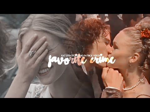 kat stratford & patrick verona | favorite crime (10 things i hate about you)