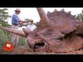 Jurassic Park 1993 The Sick Triceratops Scene Movieclips
