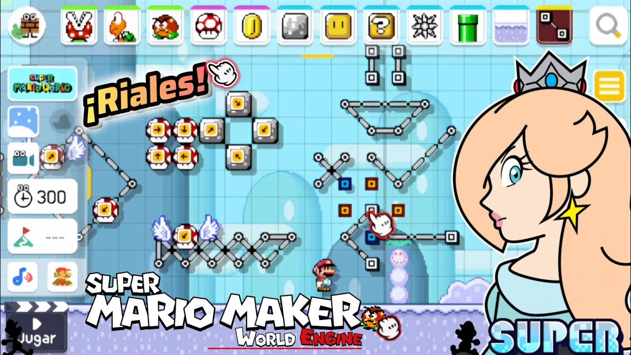 Super Mario Maker World Engine v?.?.? Gameplays de las riales Showcase preview