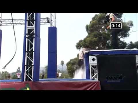American Ninja Warrior S1 E1 all fails