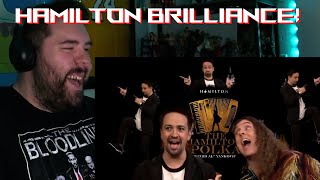 Singer/Songwriter reacts to THE HAMILTON POLKA BY WEIRD AL YANKOVIC - FOR THE FIRST TIME!