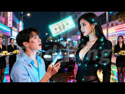 Poor man abandoned by his family topped up 1 dollar in a game,Unaware got a beauty CEO as his wife!