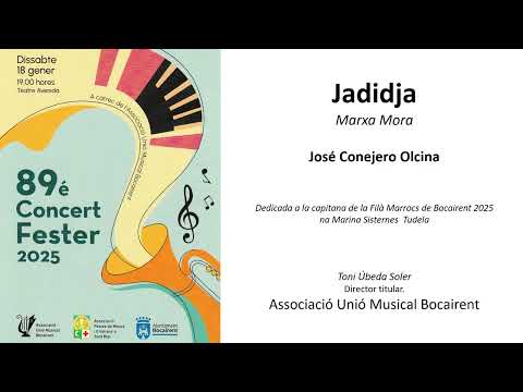 Jadidja (MM de José Conejero Olcina) | AUM Bocairent | Dir. Toni Úbeda Soler