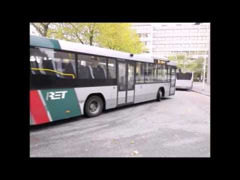 Bus trein en Metro op Station Rotterdam Alexander 22-10-2015