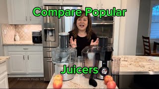 Breville Fountain Juicer VS. Hamilton Beach Big Mouth Juicrr