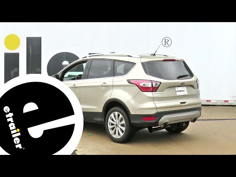 etrailer | Curt Trailer Wiring Harness Installation - 2017 Ford Escape