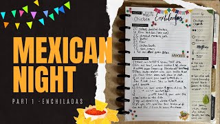 Mexican Night Part 1 | White Chicken Enchiladas | Cook With Me