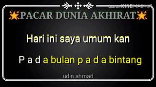 Download lagu Karaoke 🎤 pacar dunia akhirat. RITA sugiarto.tanpa vokal mp3