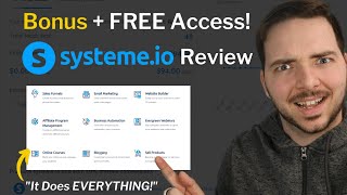 Systeme.io Review & Demo - The Best CRM That Does EVERYTHING