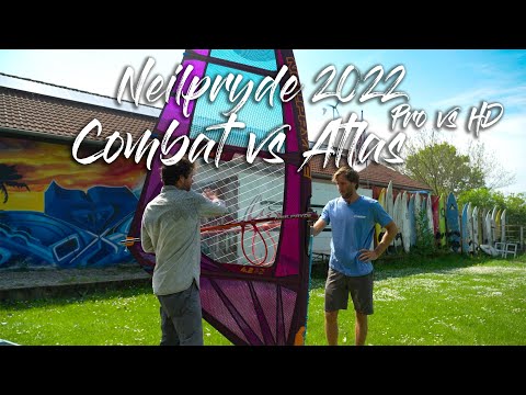 Neilpryde 2022 - Atlas & Combat - Pro und HD Bauweise