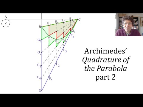 Archimedes Quadrature of the Parabola part 2