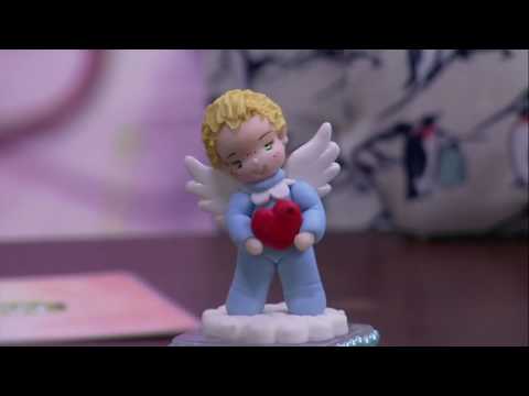 Mulher.com - 26/05/2016 - Cupido em biscuit - Eleia Conti PT2