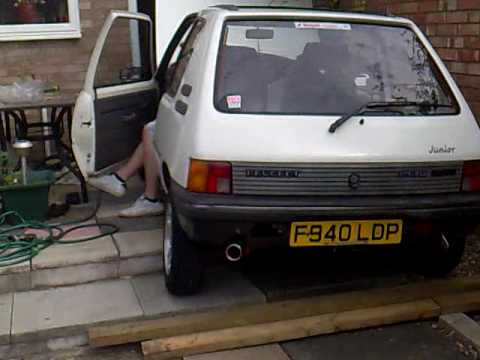peugeot 205 1.1 cherry bomb exhaust