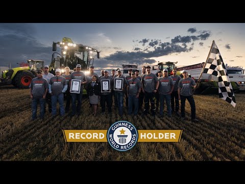 🤩 Guinness World Record with the new CLAAS JAGUAR 1200 🏆