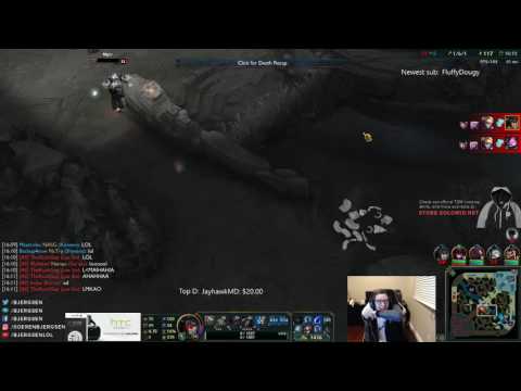 Bjergsen gets tilted - "I Hate This Game - League of Legends