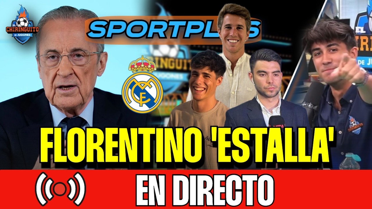 ‼️⚪️ ¡FLORENTINO 'ESTALLA' Y CONVOCA ELECCIONES! | Sportplus
