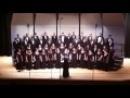 Crucifixion (He never said a mumblin word) - Mansfield University's Concert Choir - 2017