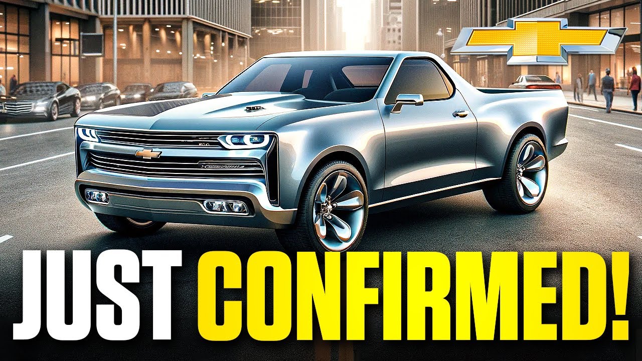 2025 Chevy El Camino's STUNNING Comeback! FIRST LOOK!