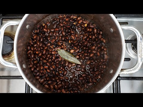 BLACK BEANS | Homemade Black Beans | Frijoles De La Olla Recipe