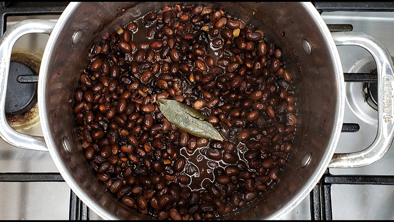Black beans Homemade Black Beans Frijoles De La Olla Recipe