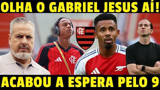 FLAMENGO RECEBE A NOTÍCIA QUE BUSCAVA SOBRE GABRIEL JESUS!