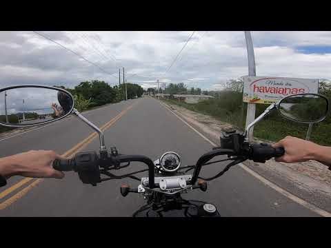 VIAGEM DE MOTO - chegando em Prado BA 2020