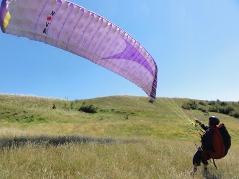 Zbor cu parapanta --- Dăneasa, judetul Olt