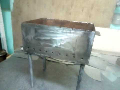 Видео обзор на мангал своими руками, бизнес идея в гараже