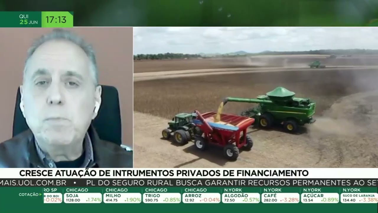 Cresce atuação de instrumentos privados de financiamento no campo
