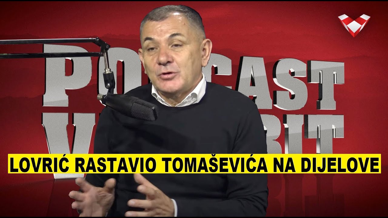 PODCAST VELEBIT - Lovrić: Tomašević je razvio sustav koruptivne hobotnice