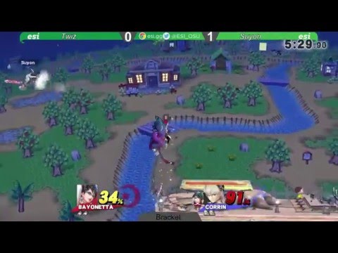Donatos 2/9 - Suyon (Corrin) vs Twiz (Bayonetta) - SSB4 bracket