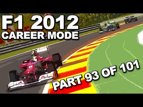 F1 2012: Career Mode Walkthrough (93/101) - Belgian Grand Prix (SEASON 5/FERRARI) - HD