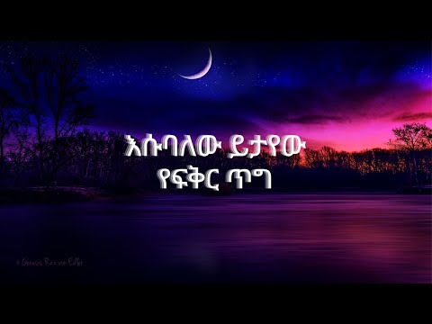 Esubalew yetayew - Yefikir teg || እሱባለው ይታየው(የሺ) - የፍቅር ጥግ - Ethiopia music (Lyrics) - ETH LYRICS