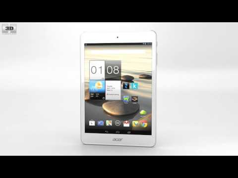 Acer Iconia A1-830 White 3D model by 3DModels.org