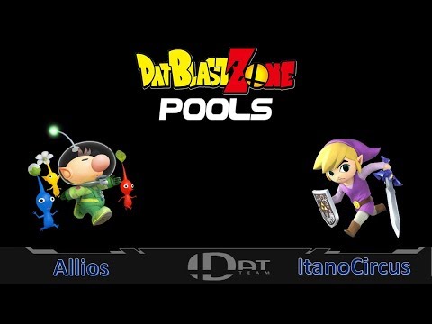DBZ26 Pools Allios (Olimar) Vs ItanoCircus (Toon Link)