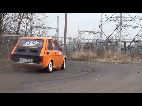 Super Sprint Kaczyce 2016 - Runda I - Rafał Telega / Jakub Pasternak - Fiat 126p
