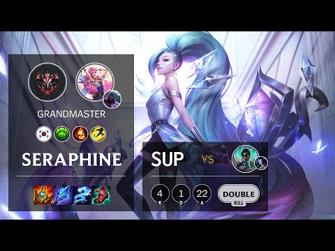 Seraphine Support vs Karma - KR Grandmaster Patch 11.8