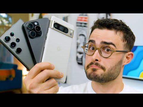 Pixel 8 Pro vs iPhone 15 Pro Max vs Galaxy S23 Ultra