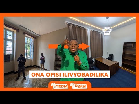 BABA LEVO NI NOMA, ONA ALIVYOIBADILISHA OFISI YA MBUNGE KUWA YA KISASA