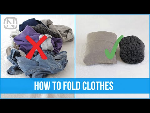 , title : '18 clothes folding and organization hacks - How to fold clothes | OrgaNatic'