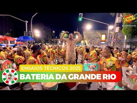 Grande Rio 2025 Ao Vivo | Super Esquenta ESPECIAL Bateria Mestre Fafá
