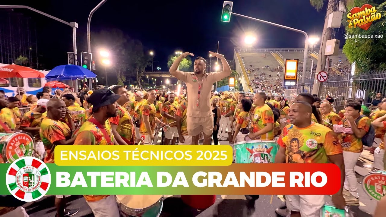 Grande Rio 2025 Ao Vivo | Super Esquenta ESPECIAL Bateria Mestre Fafá