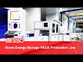 LESSO Solar Home Energy Storage PACK Production Line