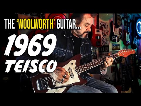 my FIRST guitar in 1969. TEISCO / KAWAI 'Top Twenty' - 60s vintage