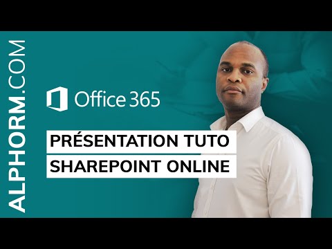 Présentation de la formation SharePoint Online Tuto Office 365
