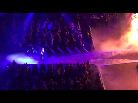 Undertaker and Kane entrance at WWE Raw, Manchester Arena 9th November 2015