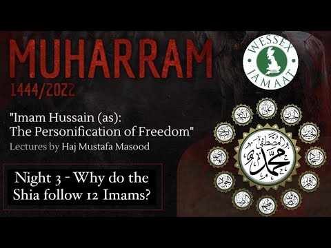 Night 3 - 'Why do the Shia Follow 12 Imams?'