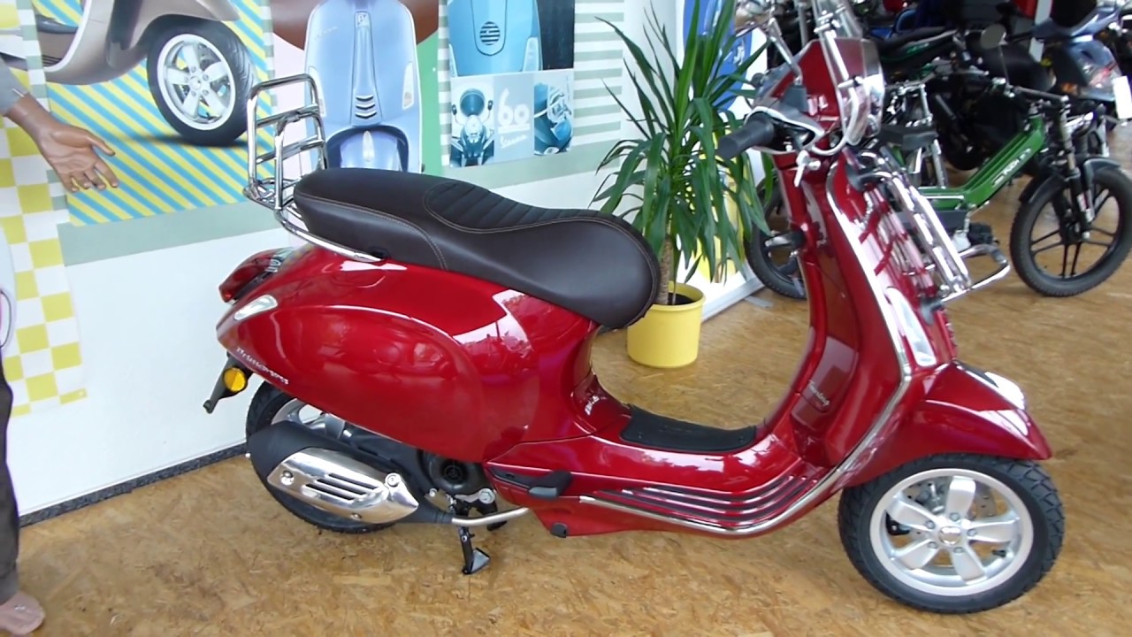 Vespa touring 50 bronze +  top case