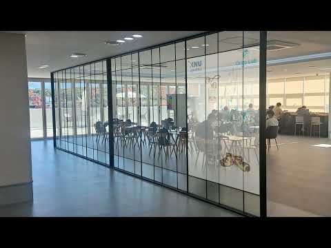 강원대 미래도서관 카페 제안영상ㅣ APS DNL l 오리고랩 ㅣ투명디스플레이