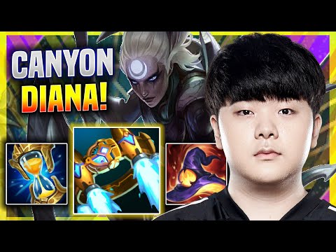 LEARN HOW TO PLAY DIANA JUNGLE LIKE A PRO! - DK Canyon Plays Diana JUNGLE vs Qiyana!